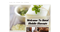 Desktop Screenshot of mobilemassagedallas.com